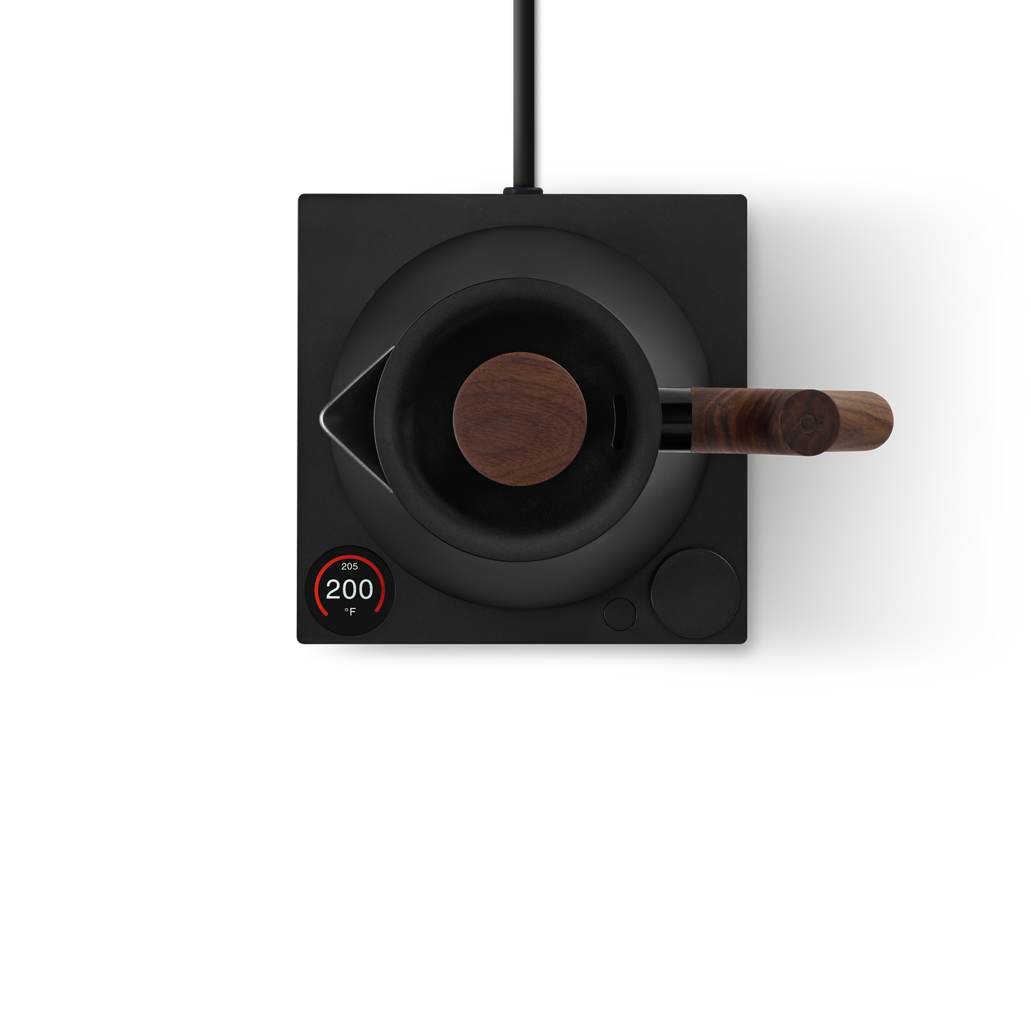 Corvo EKG Pro 0.9L | Matte Black + Walnut Handle - Big Bag Coffee
