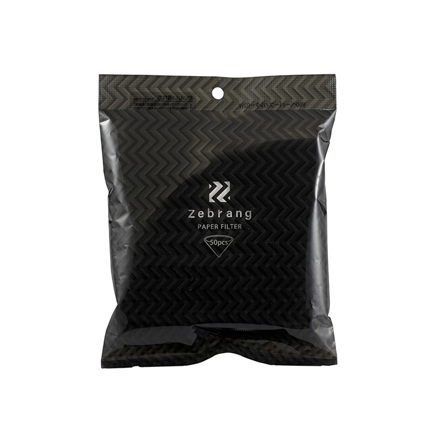 Hario Zebrang Paper Filter V60 02 - White 50 Sheets - Big Bag Coffee