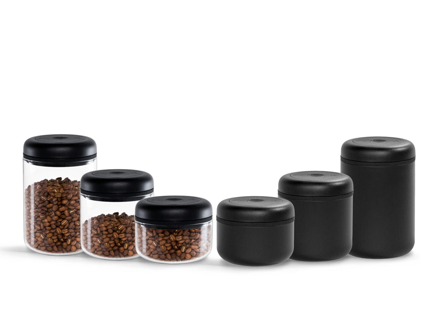 Fellow Atmos Canister Vakuum Aufbewahrungsdose für Kaffeebohnen 1.200 ml - Glas - Big Bag Coffee
