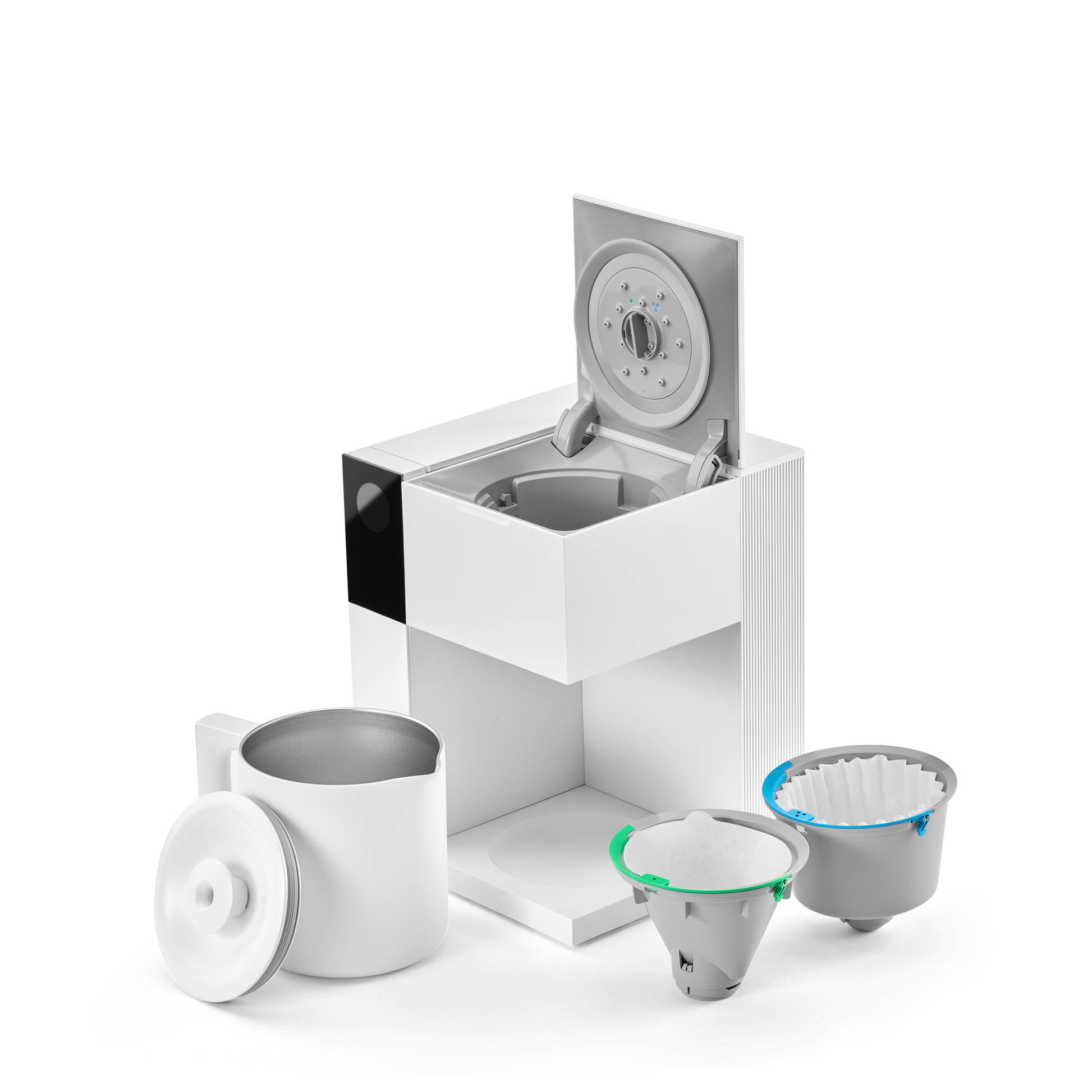 Aiden Precision Coffee Maker | Filtermaschine von Fellow | matt weiß - Big Bag Coffee