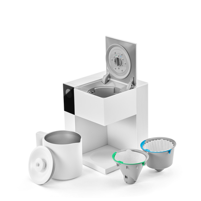 Aiden Precision Coffee Maker | Filtermaschine von Fellow | matt weiß - Big Bag Coffee