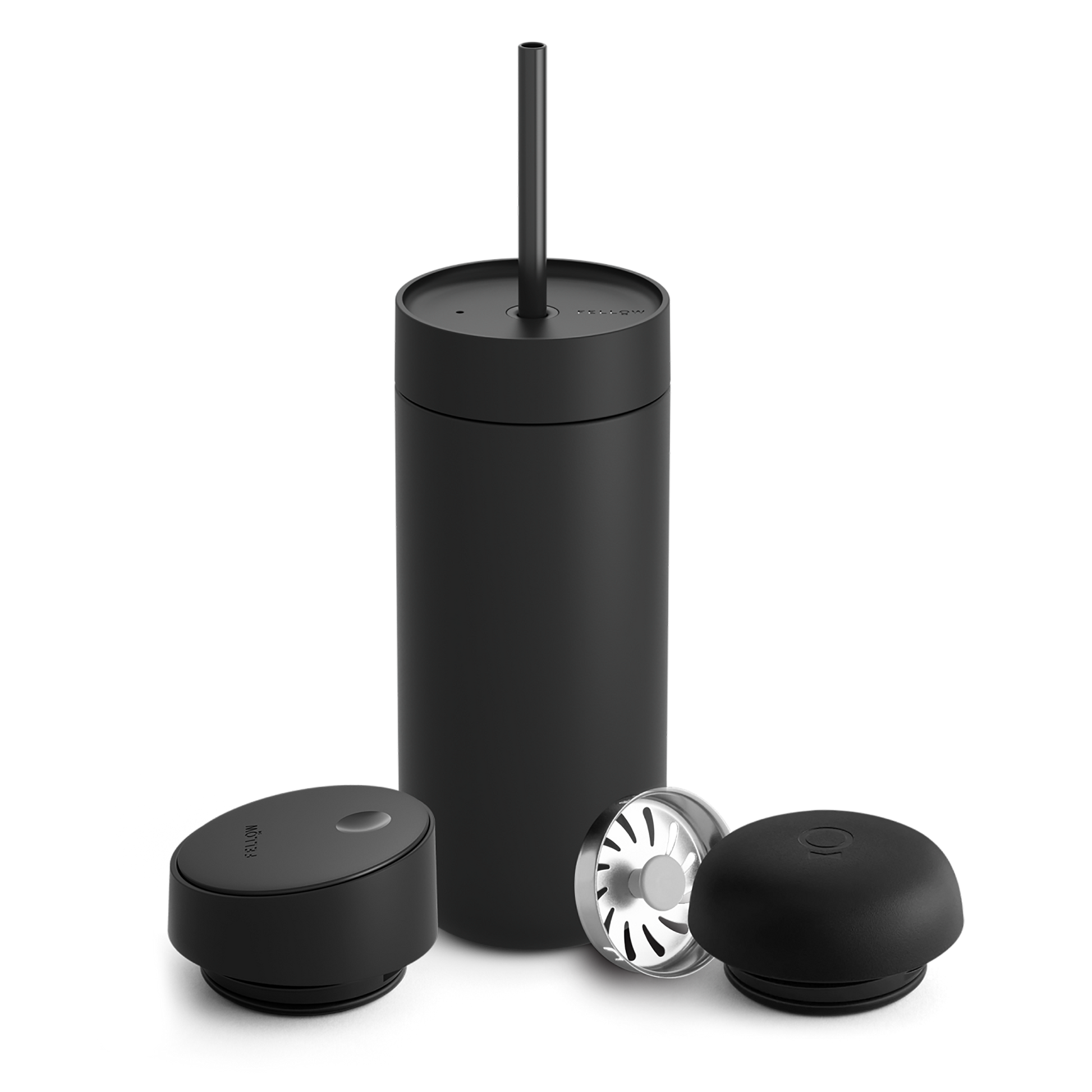 Fellow Carter 3-in-1 Sip System | Thermobecher-Set mit verschiedenen Deckeln - Coffee Annan