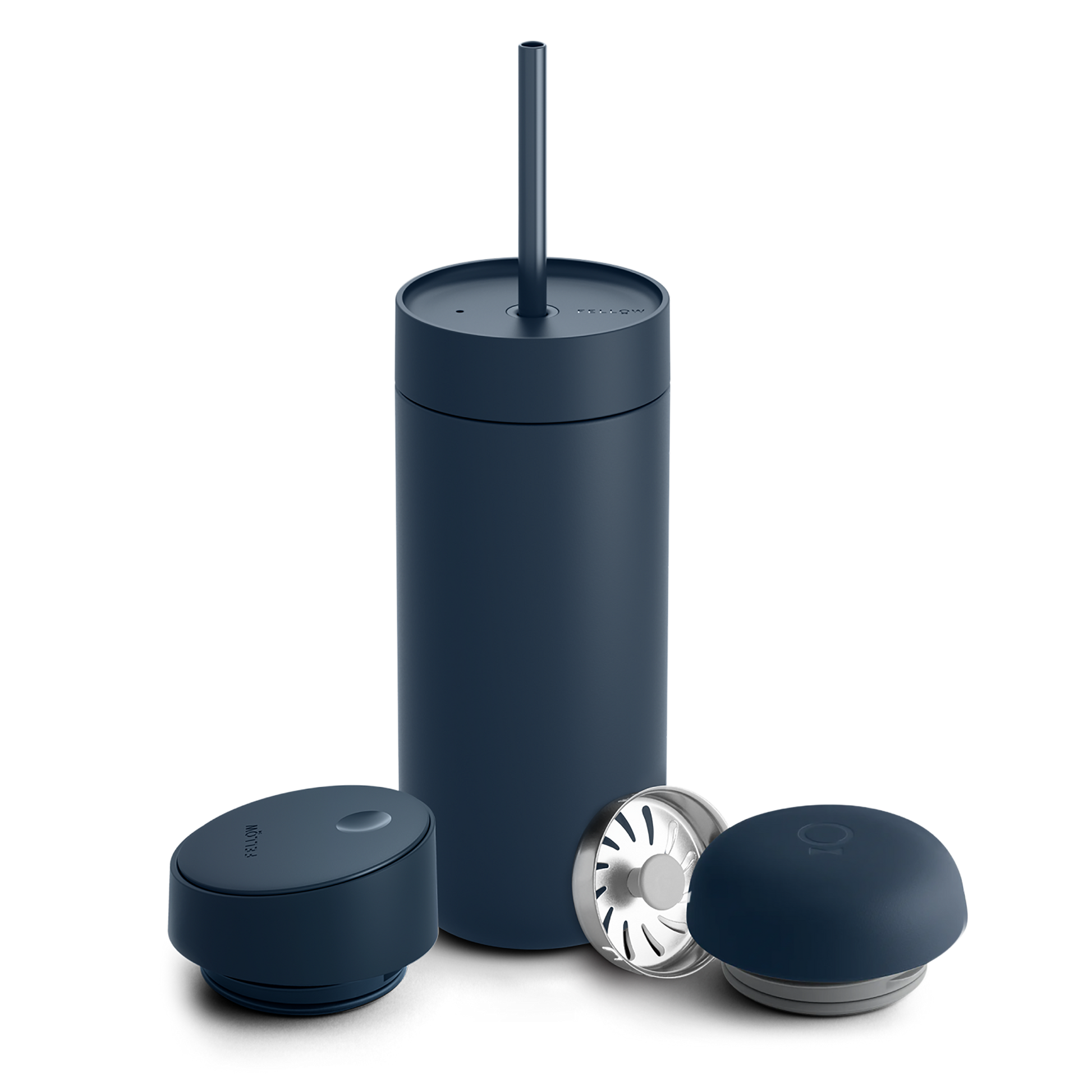 Fellow Carter 3-in-1 Sip System | Thermobecher-Set mit verschiedenen Deckeln - Coffee Annan
