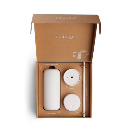 Fellow Carter 3-in-1 Sip System | Thermobecher-Set mit verschiedenen Deckeln - Coffee Annan