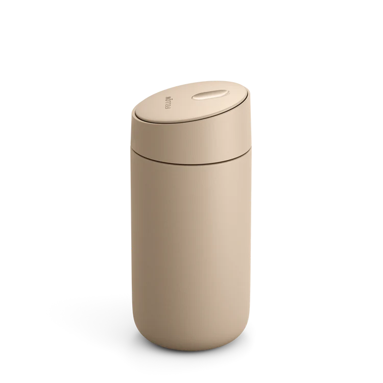 Fellow Thermobecher Carter Move Mug mit Slide-Lock Funktion, Kaffeebecher (Matte Black,354ml)