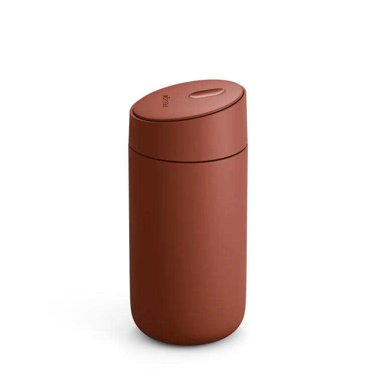 Fellow Thermobecher Carter Move Mug mit Slide-Lock Funktion, Kaffeebecher (Matte Black,354ml)