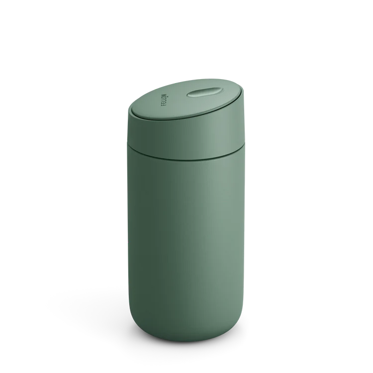 Fellow Thermobecher Carter Move Mug mit Slide-Lock Funktion, Kaffeebecher (Matte Black,354ml)