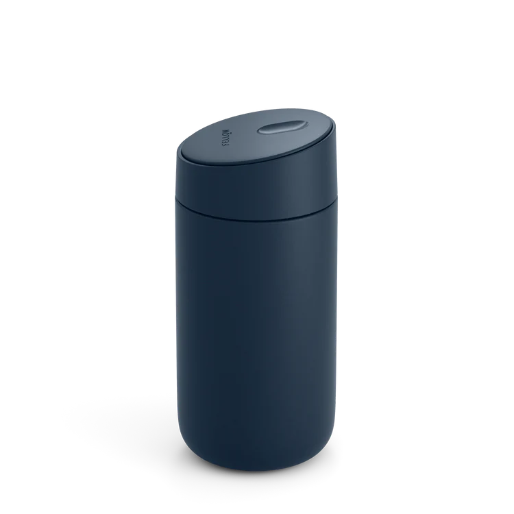 Fellow Thermobecher Carter Move Mug mit Slide-Lock Funktion, Kaffeebecher (Matte Black,354ml)