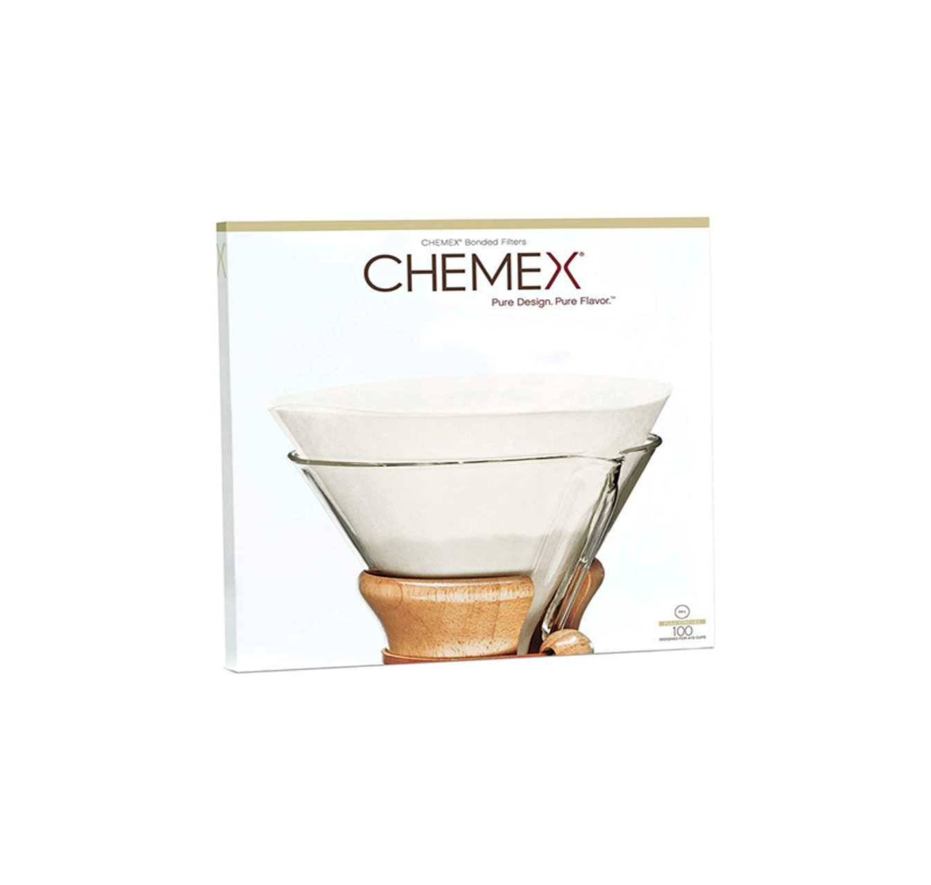 Chemex Filterpapier | weiß, rund, gefaltet, für 6-10 Tassen - Big Bag Coffee