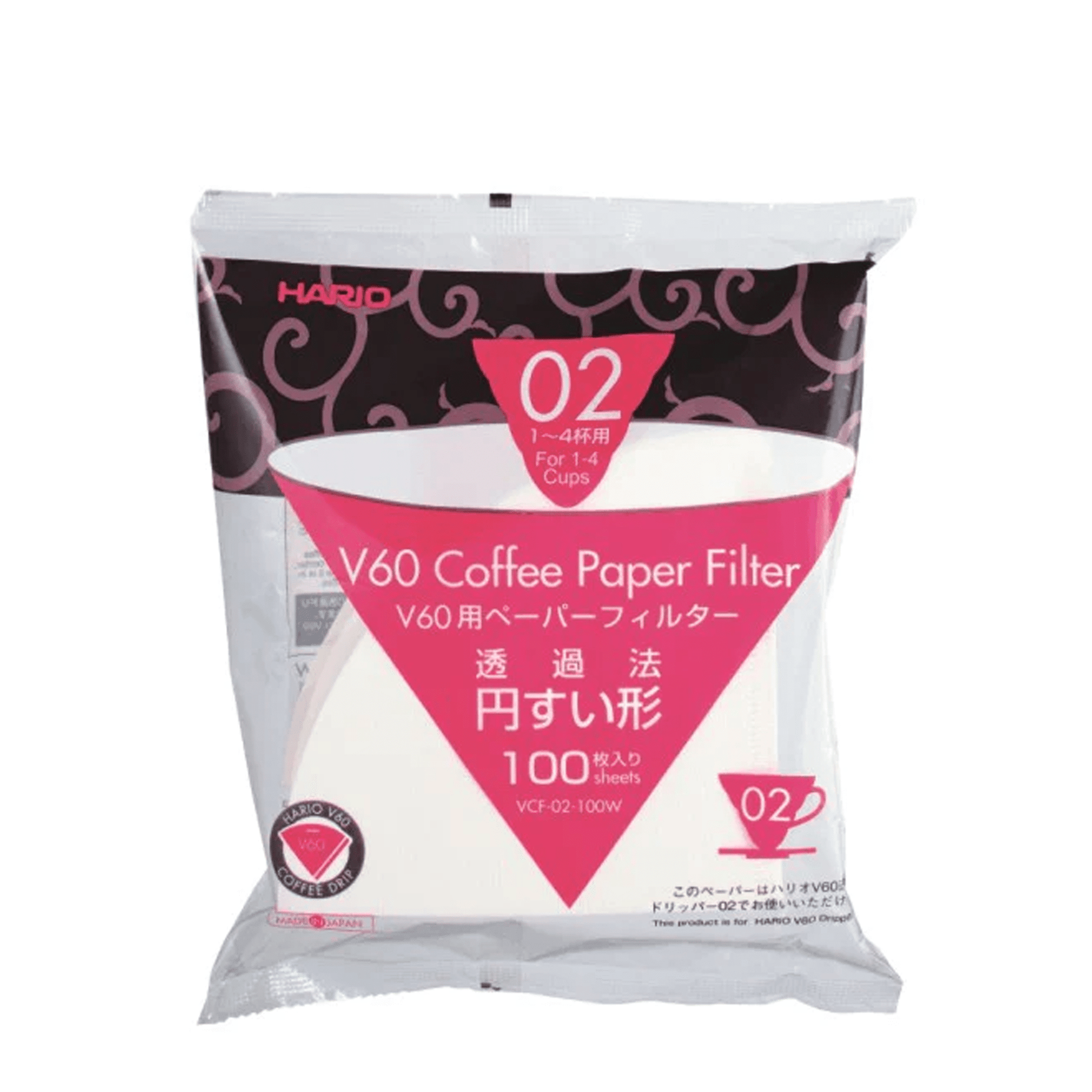 Hario V60 Größe 02 | Filterpapier aus Japan für Handfilter