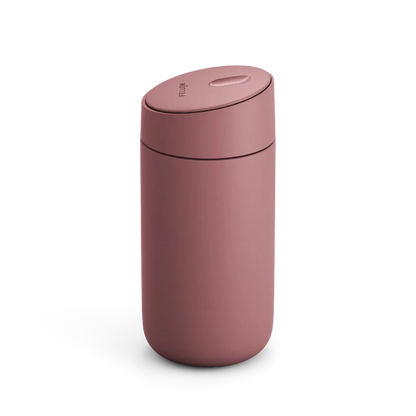 Fellow Thermobecher Carter Move Mug mit Slide-Lock Funktion, Kaffeebecher (Matte Black,354ml)