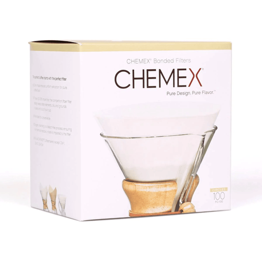Chemex Filterpapier | 100 Kaffeefilter für Chemexkaraffe