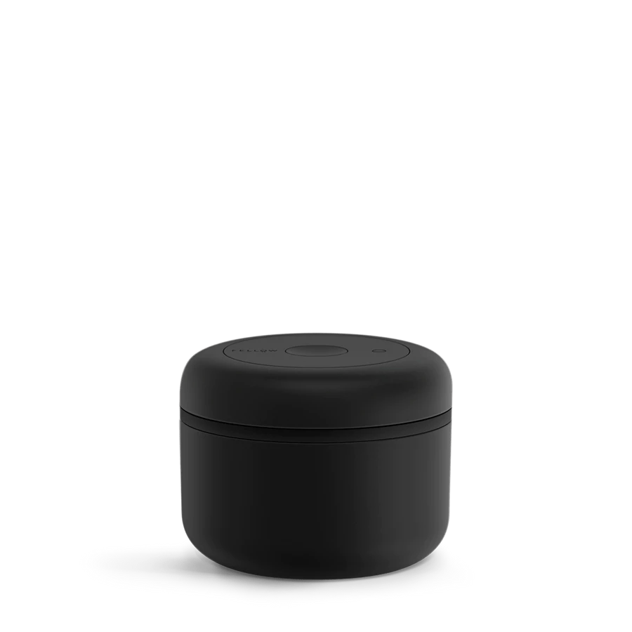 Fellow Atmos Canister Vakuum Aufbewahrungsdose für Kaffeebohnen 700 ml  Matt-Schwarz - Coffee Annan