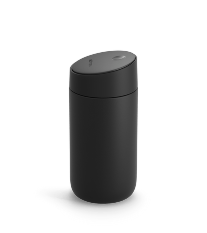 Fellow Thermobecher Carter Move Mug mit Slide-Lock Funktion, Kaffeebecher (Matte Black,354ml) - Coffee Annan 