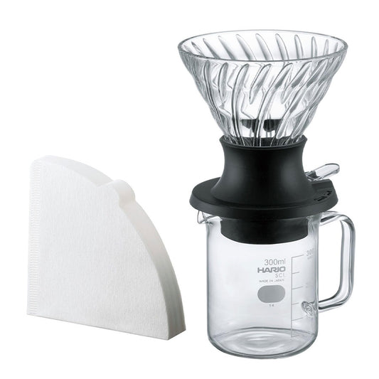 Hario Immersion Dripper SWITCH Server Set 02 - Black - Big Bag Coffee