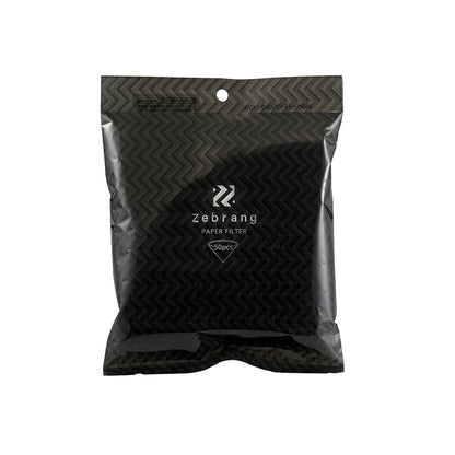 Hario Zebrang Paper Filter V60 02 - White 50 Sheets - Big Bag Coffee