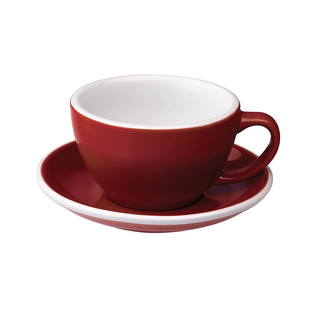 Loveramics Café Latte Tasse, 300ml, red