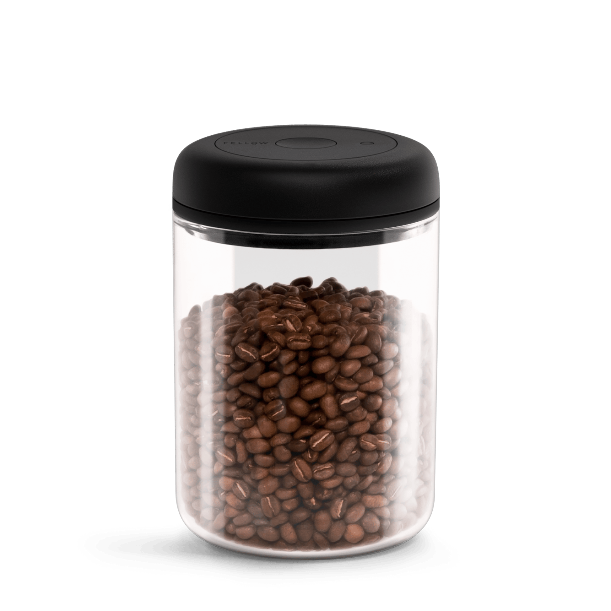 Fellow Atmos Canister Vakuum Aufbewahrungsdose für Kaffeebohnen 1.200 ml - Matt-Schwarz - Big Bag Coffee