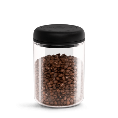 Fellow Atmos Canister Vakuum Aufbewahrungsdose für Kaffeebohnen 1.200 ml - Matt-Schwarz - Big Bag Coffee